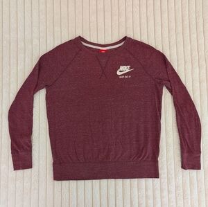Nike Maroon Crew Neck Sweater